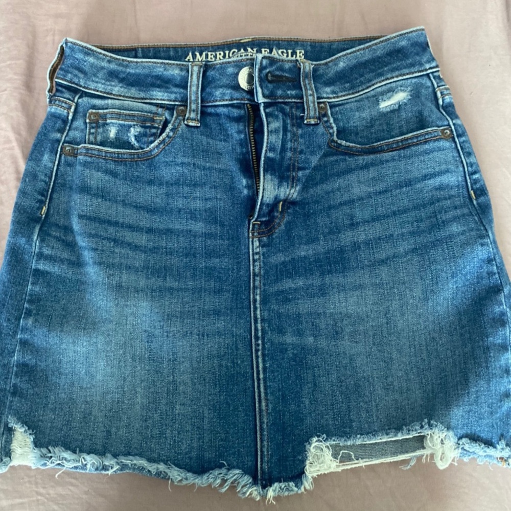 American Eagle jean skirt